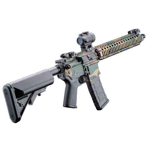 EMG Daniel Defense Licensed DDM4 Airsoft AEG Rifle With CYMA Platinum QBS Gearbox