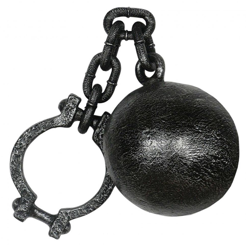Prisoner Leg Ball & Chain