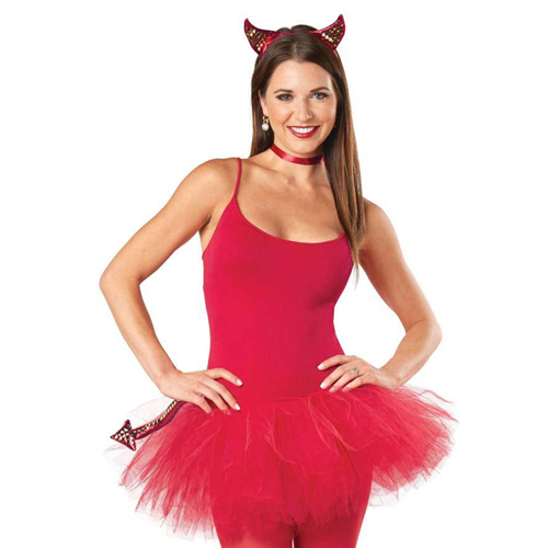 Women Punky Devil Costume Kit
