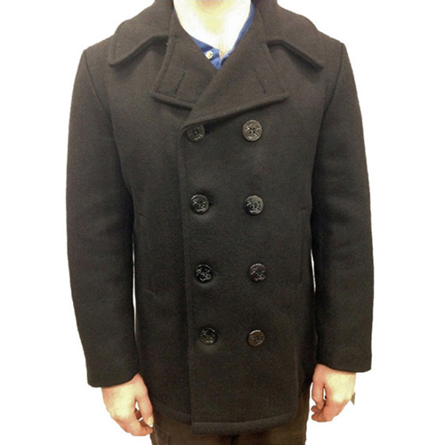 U.S. Dark Navy Style Pea Coat