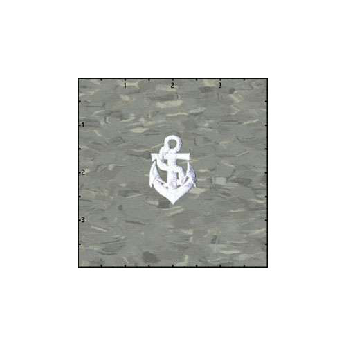 Anchor 1.5 Inches White Patch