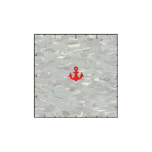 Anchor 0.75 Inches Red Patch