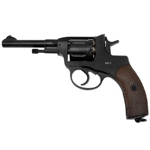 Gletcher NGT F Nagant Revolver BB Gun - Black
