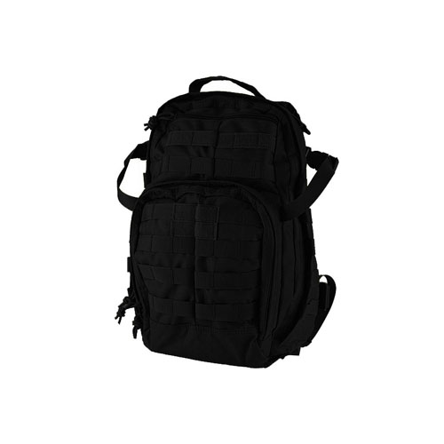 Tactical Medium Duty Black Backpack