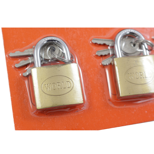 World Brass 20-25-32mm Padlock Set