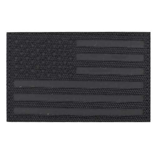 Black IR US Flag Patch