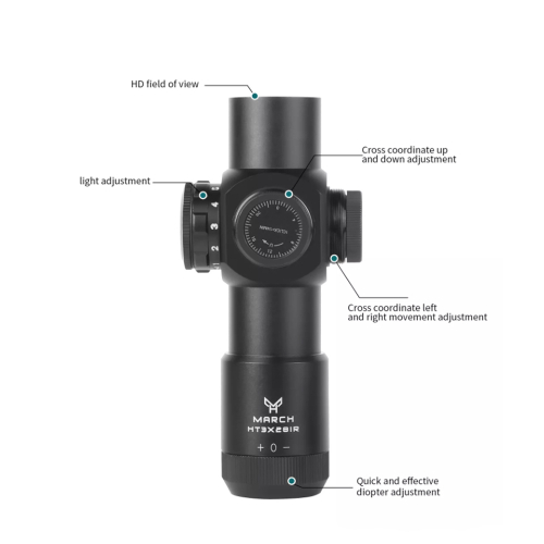 3X28 Tactical Rifle Scope