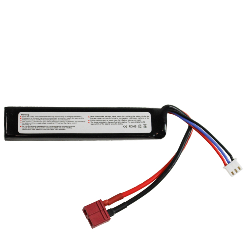 Deans Connector Stick LiPo Battery - 7.4V 1000mAh 