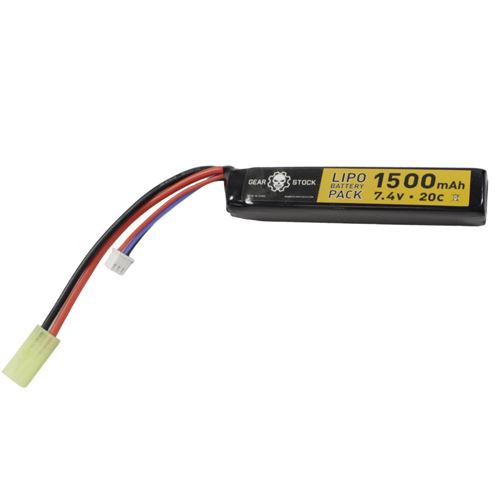 Mini Tamiya Connector Stick LiPo Battery - 7.4V 1500mAh