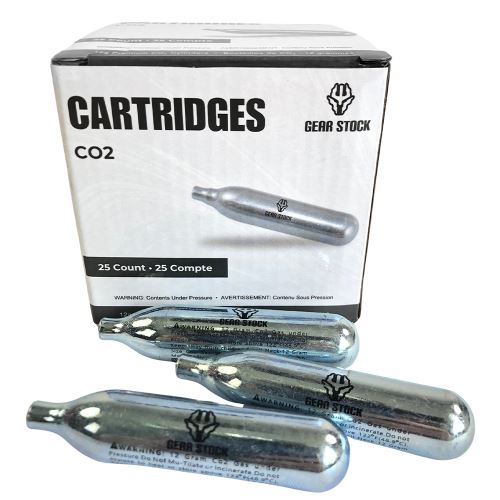 Gear Stock Co2 25 Pack