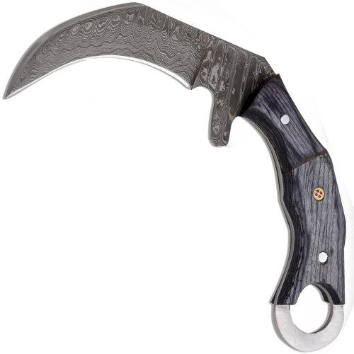 8.5'' True Damascus Karambit