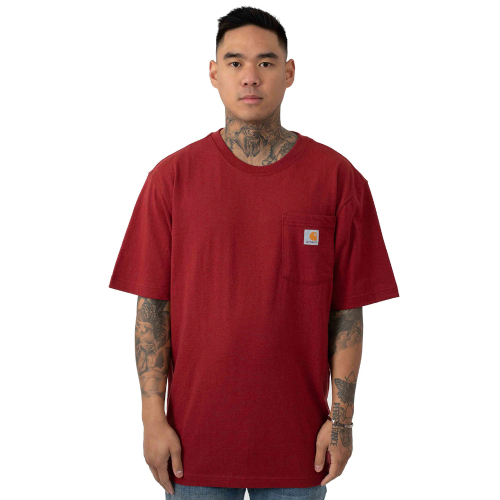 Loose Fit Heavyweight Short-Sleeve Pocket T-Shirt 