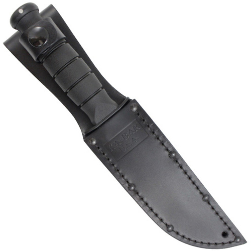 Short Clip Point Fixed Blade Knife