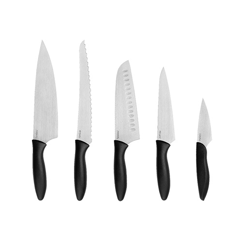 5 Knives 1 Wood Block Set