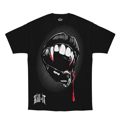Black Kill It Vampire Fags T-Shirt