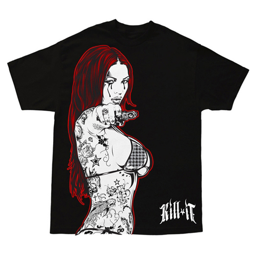 Black Kill It Outlaw 1 T-Shirt 