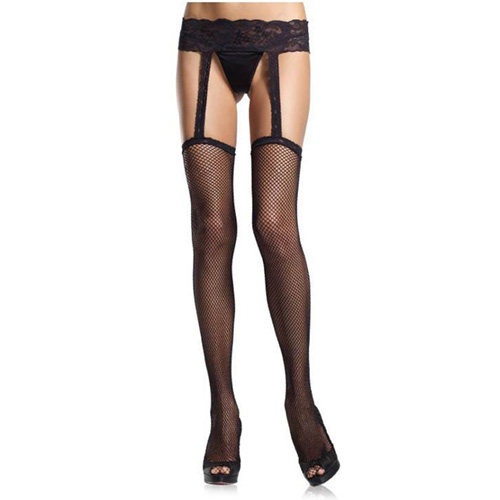 Leg Avenue Elegant Fishnet Garter belt Stocking