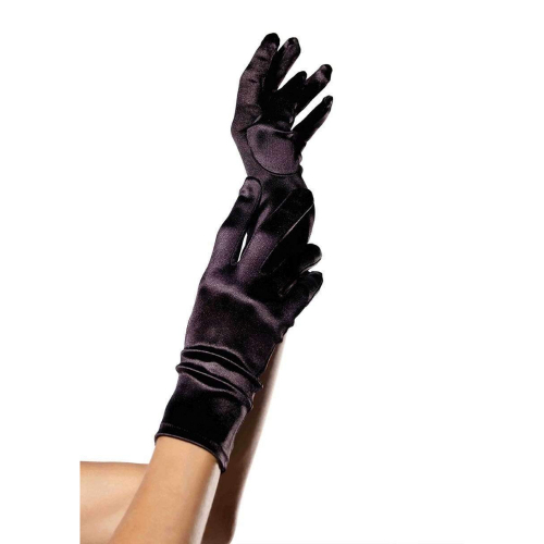 Satin Wrist Length Costume Gloves