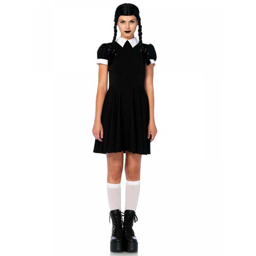 Enchanting Wednesday Addams Costume