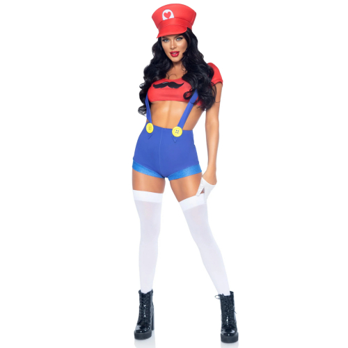 Gamer Babe Sexy Costume With Hat