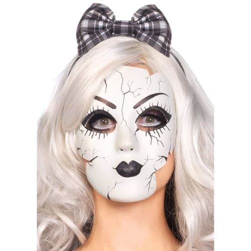 Porcelain Doll Mask With Strap