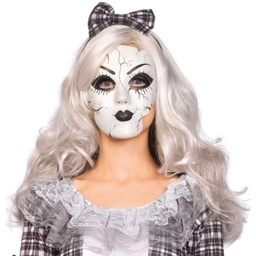 Porcelain Doll Mask With Strap