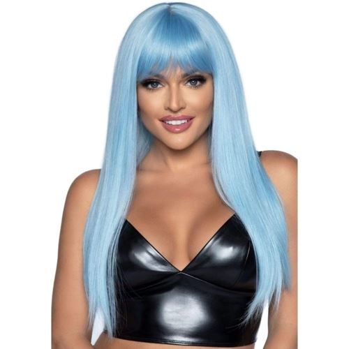 Straight Wig with Bangs - 24-Inch