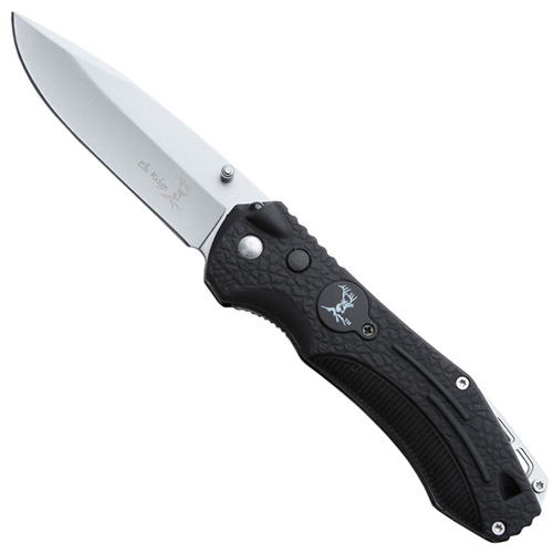 Elk Ridge Nylon Fiber Handle Folding Knife - Black