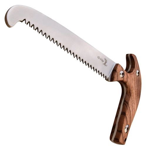 Master Cutlery Elk Ridge Zebra Wood Handle Saw