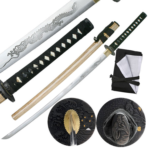 Ten Ryu MC-3054 40.5 Inch Overall Samurai Sword 