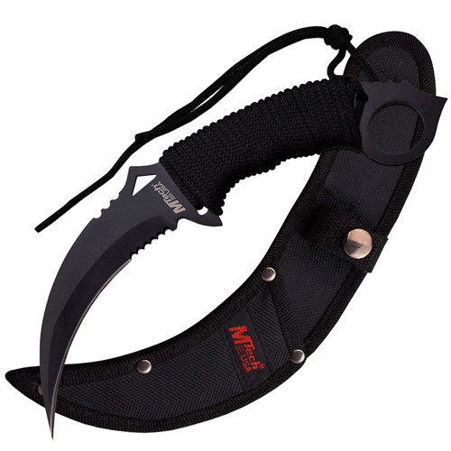 MTech USA Nylon Wrap Handle Fixed Blade Knife