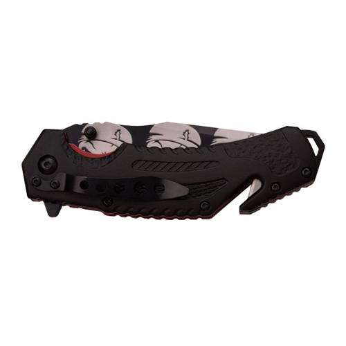 Ballistic Spring Assisted Rescue Knife