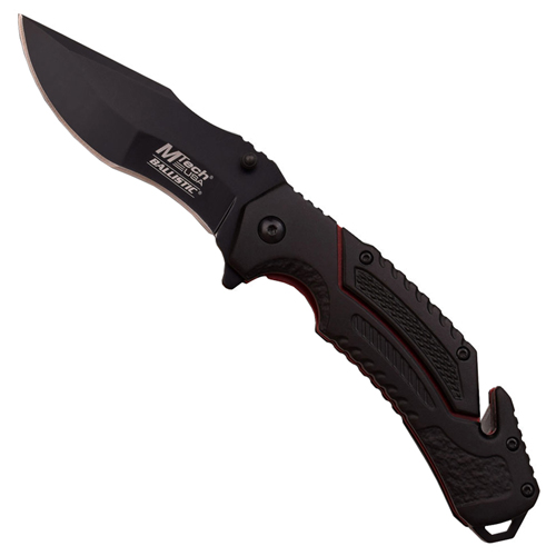 Ballistic Spring Assisted Rescue Knife