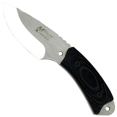 Xtreme Black Micarta Handle 7 Inch Fixed Blade Knife