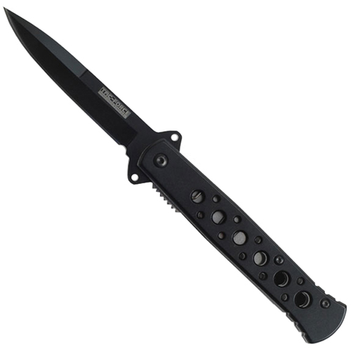 Tac-Force Stainless Steel Handle Folding Knife