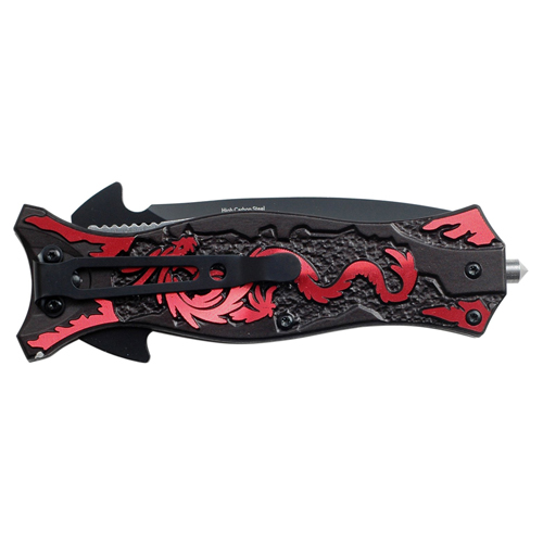 Tac-Force Dragon Aluminum Handle Folding Knife