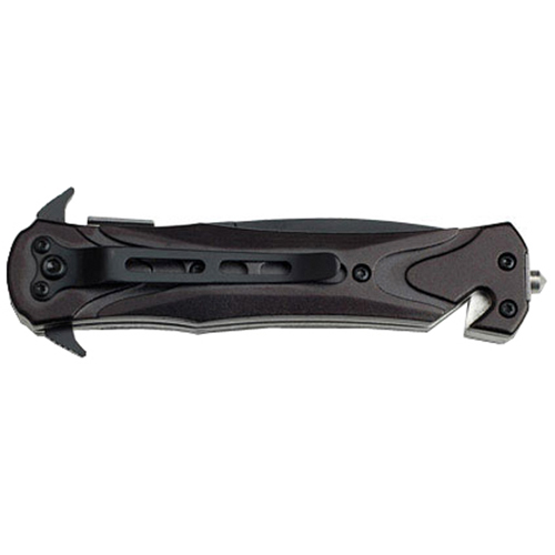 Master Cutlery Tac-Force Black Blade Tactical Folding Knife