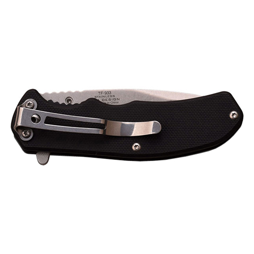 Tac-Force Satinless Steel Folding Blade Knife