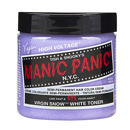 High Voltage Classic Cream Formula Virgin Snow Toner Hair Color