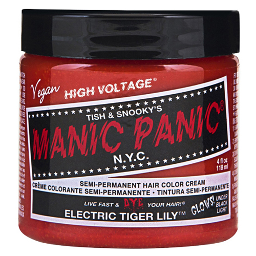 High Voltage Classic Cream Formula Electric Tiger Lily Hair Color