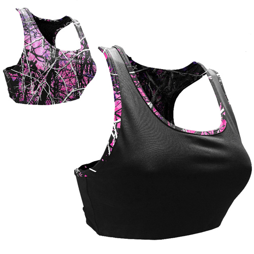 Moon Shine Camo Reversible Yoga Top