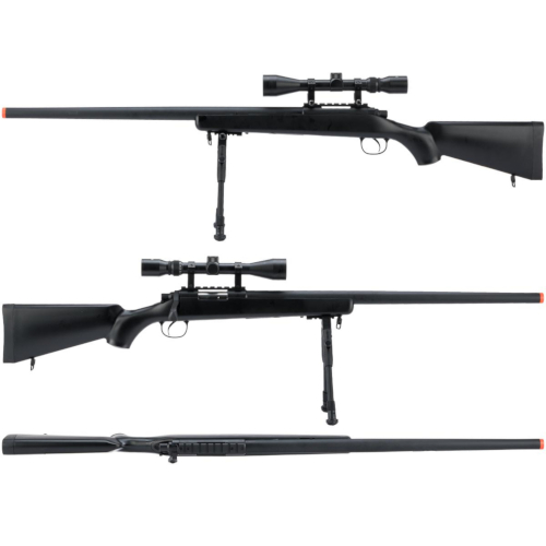 VSR-10 Bolt Action Airsoft Rifle w/Scope w/Bipod