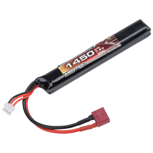 7.4V Stick LiPo Battery Deans 1450mAh