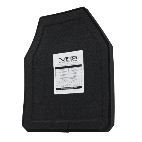 LVL IV Ceramic/PE Ballistic Plate - 10X12 Inch - STR Cut