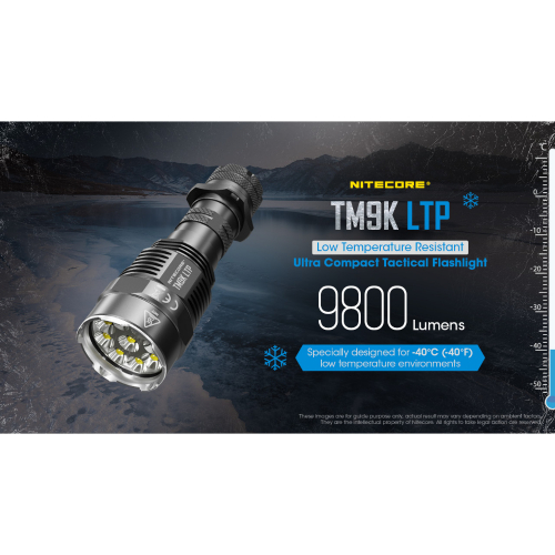 Flashlight - TM9K LTP - 9800 Lumens