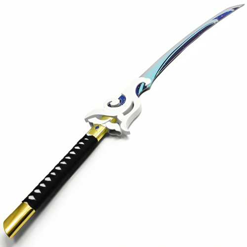 43-Inch Blue Fantasy Sword