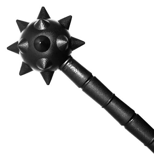 Neptune Morning Star 19.5 Inch Spiked Mace - Black