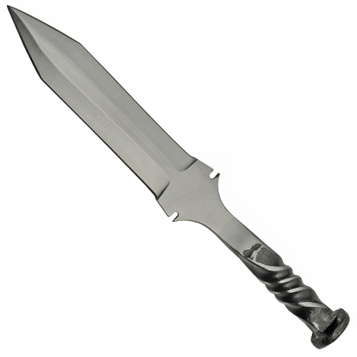 Railroad Twisted Carbon Steel Dagger W/ Sheath