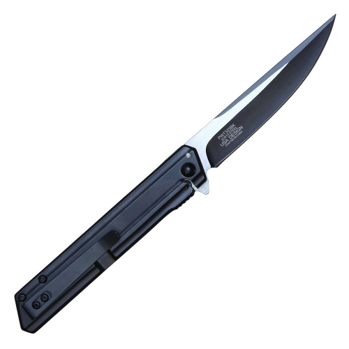 Wartech Drop Point Flipper Pocket Knife