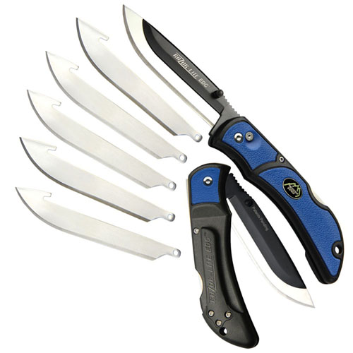 Razor-Lite EDC 6 Blades Folding Knife - Blue